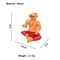 Wooden Brahmin Doll Kondapalli Toys Handpainted Brahman Pandit Ji Indian Showpiece for Home Decoration Shelf Display Table Decor and Gifting Item Navaratri Golu Dolls
